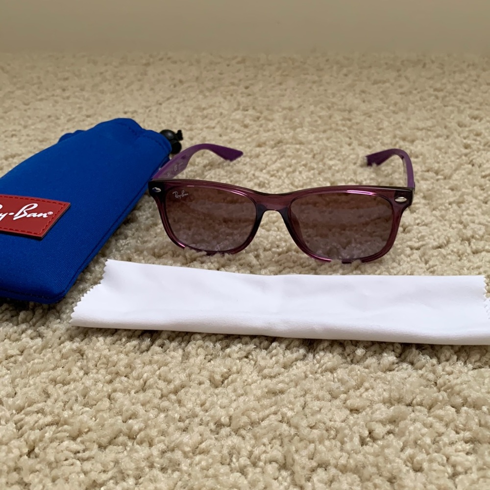 Ray-Ban Junior Purple Sunglasses